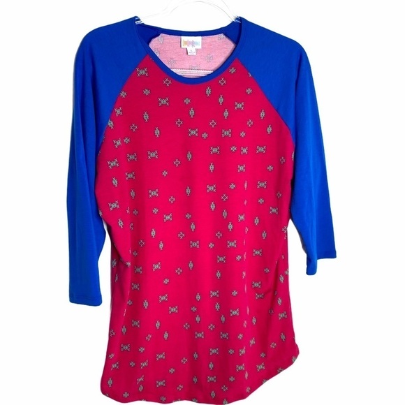 Colourful and stretchy  baseball T - Picture 1 of 6